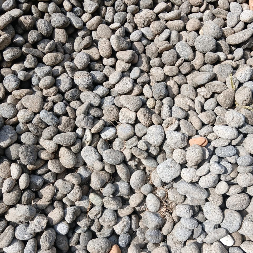 Piedra bola gris x bulto