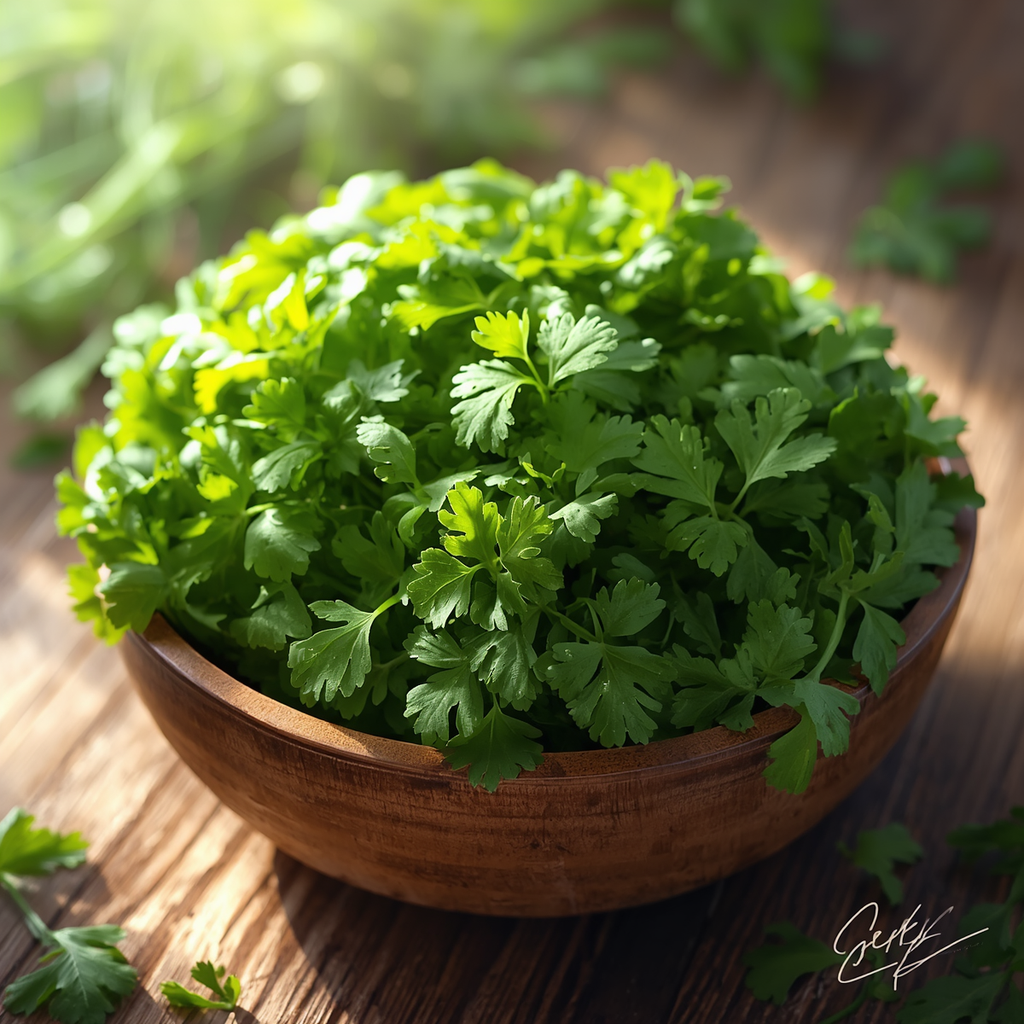 Planta de Cilantro Fresco para Cocina